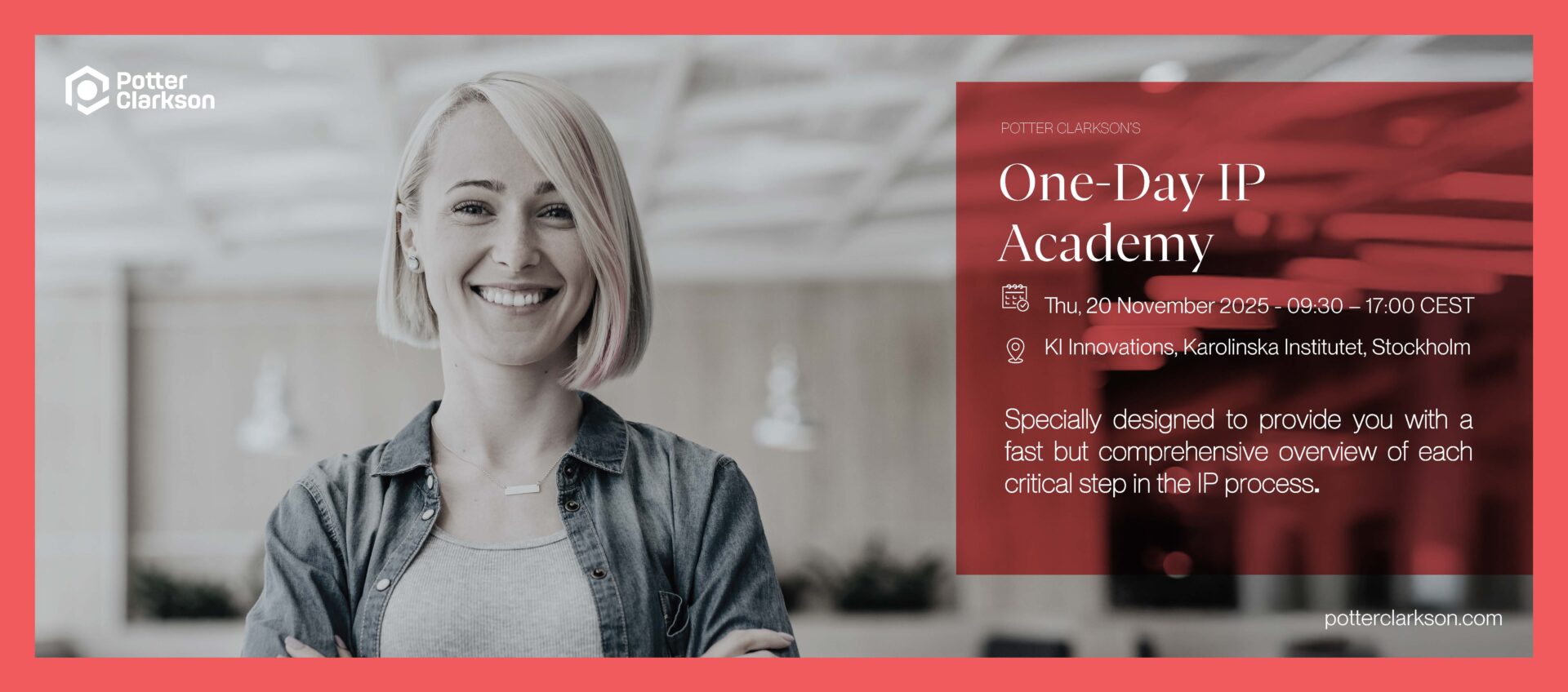 IP Academy Banner Stockholm